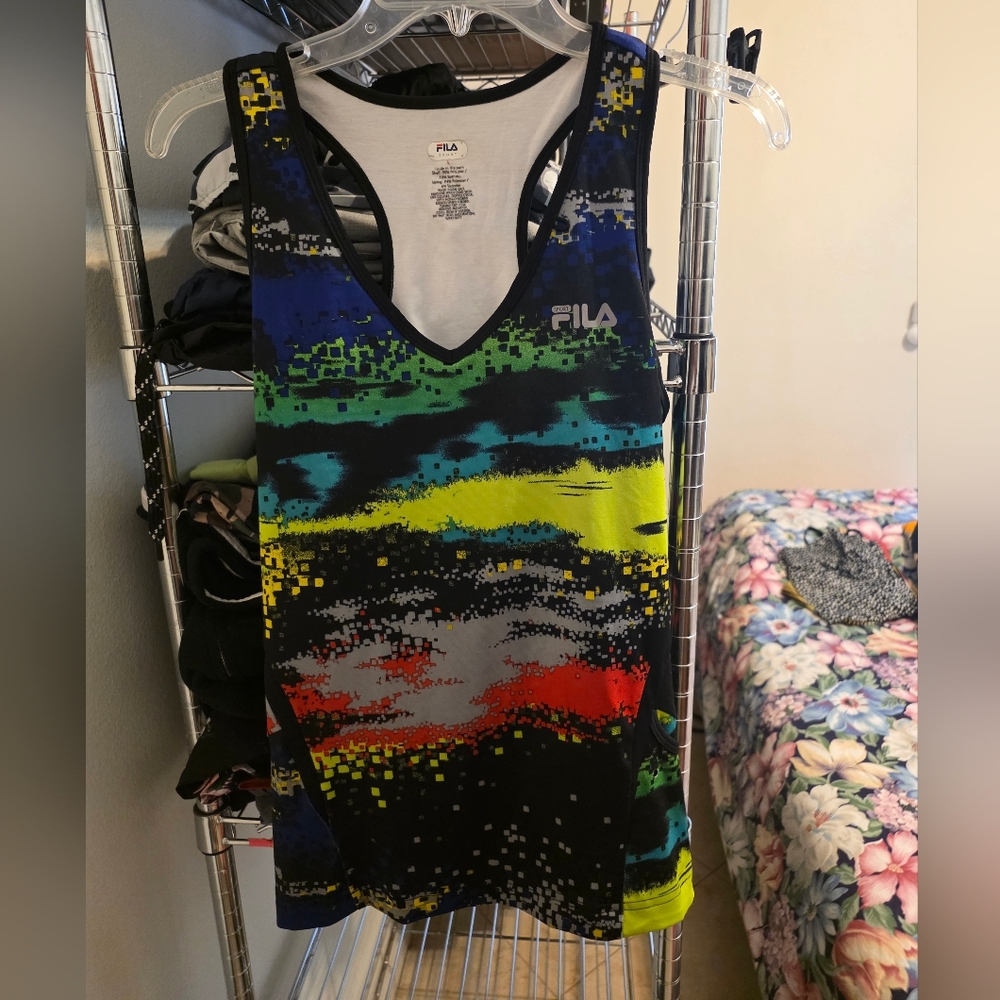 Fila Sport Women's Vibrant Abstract  Tank Top